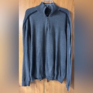 Men’s Calvin Klein 3/4 zip sweater size XXL
